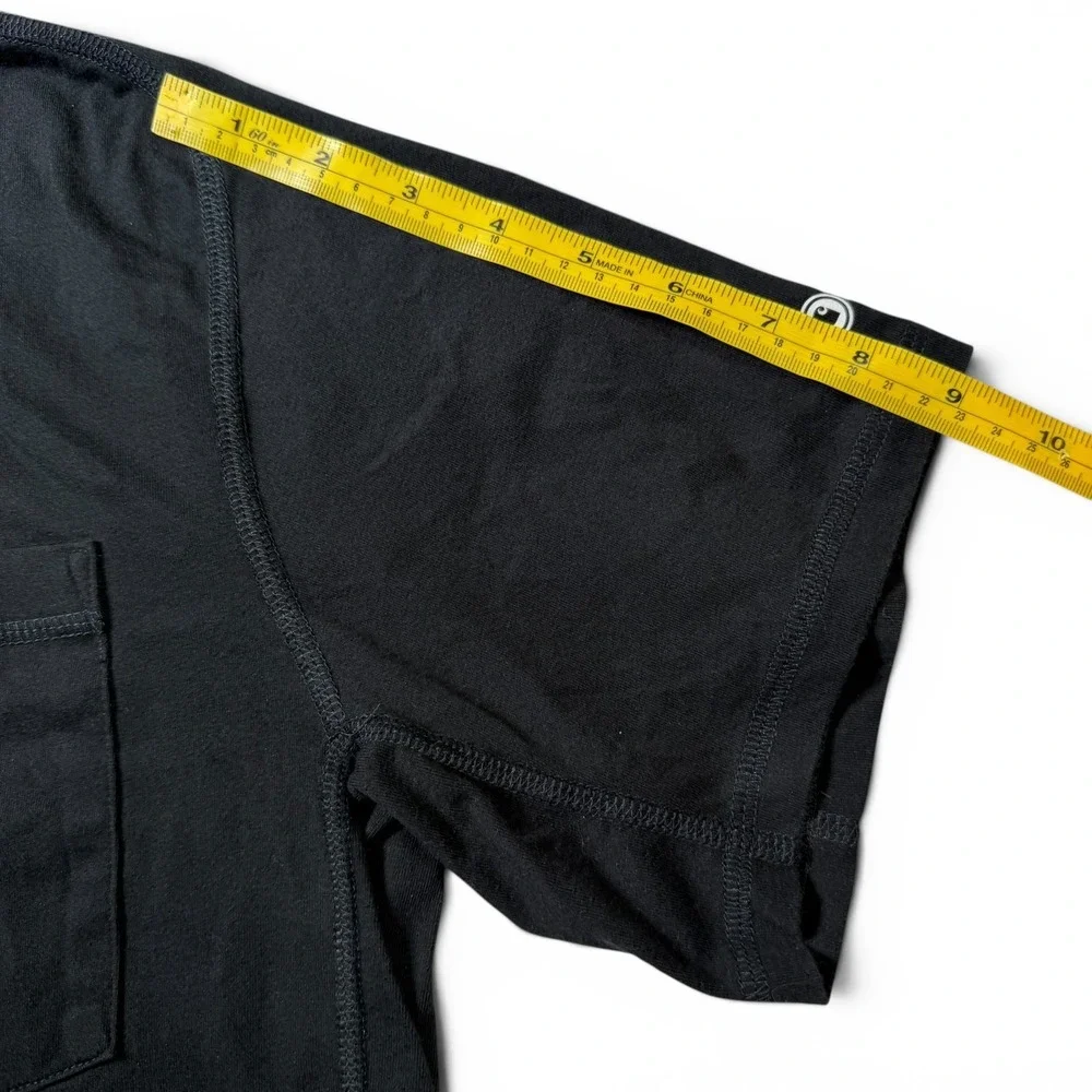 Carhartt Force Shirt Men's Medium Black Relaxed Fit Lightweight